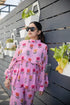 Mel Pink Floral Co Ord Set